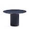 Manhattan Comfort Round Dining Set of 5, 47.24 in L, American Solid Ash Wood, Black 4-DT03DCCA06-GY - alternate 3